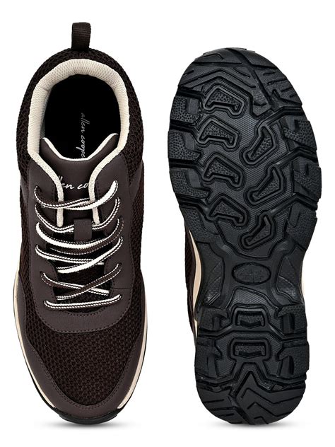 Allen Cooper Men's Trekking, Outdoor Shoes with Memory Foam ...