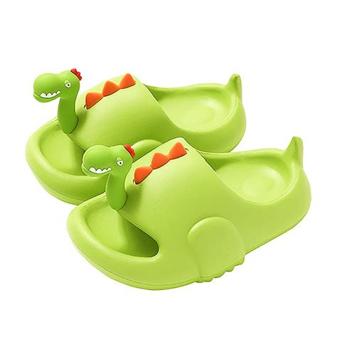 Fluoroscent 3d Long Neck Dino Slip on Clogs, Summer/Monsoon all season ...