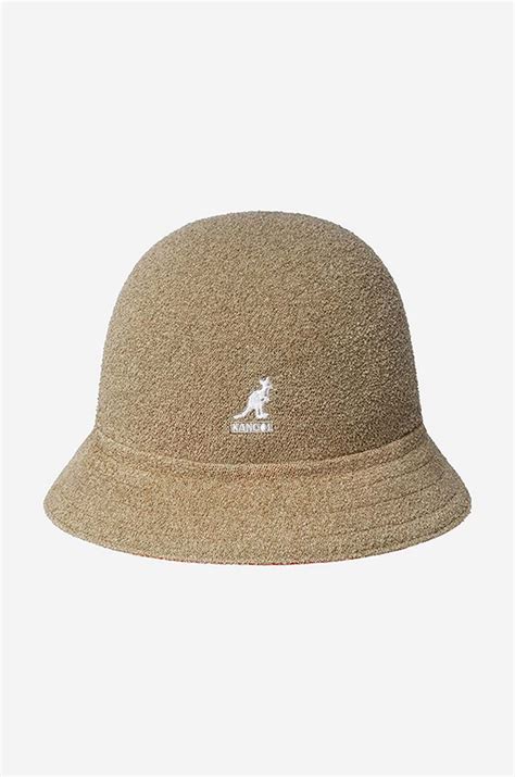 Kangol reversible hat orange color at PRM US