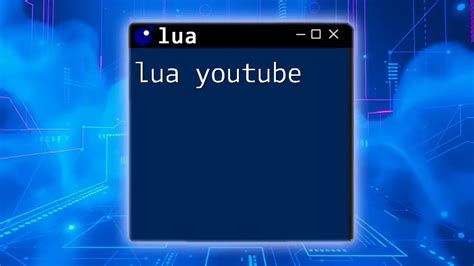 Lua Basics 的图像结果