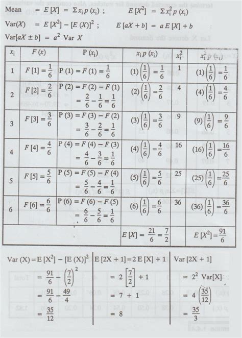 Image result for Random Variable Formula
