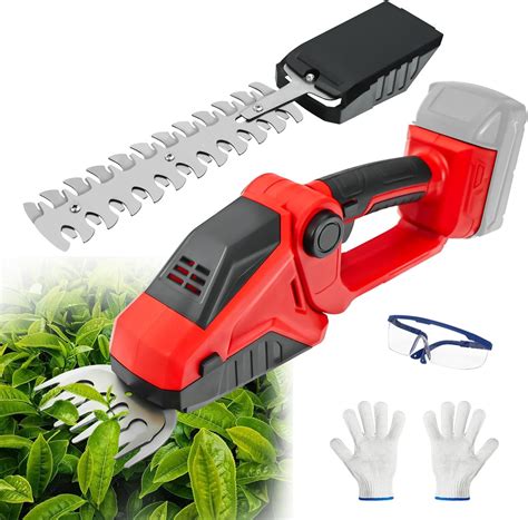 Amazon.com : Cordless Hedge Trimmer for Milwaukee M18B2 18V Battery, 2 ...