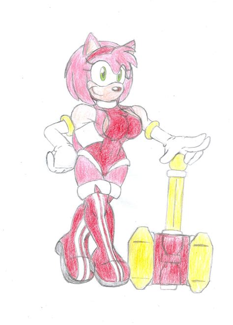 Amy Rose(hot mode) by marlon64 on DeviantArt