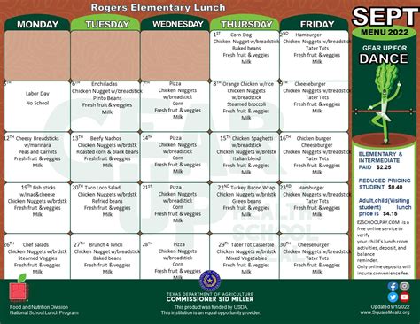 Katy Isd Printable Lunch Menu - prntbl.concejomunicipaldechinu.gov.co