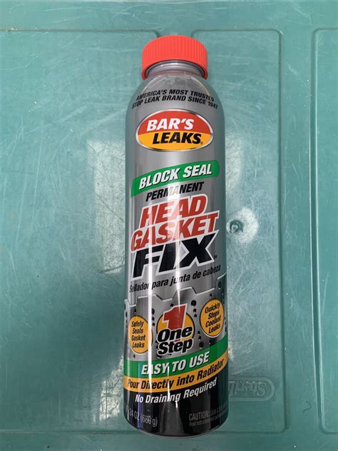 Bars Leak Block Seal Head Gasket Fix at Wayne Tisdale blog