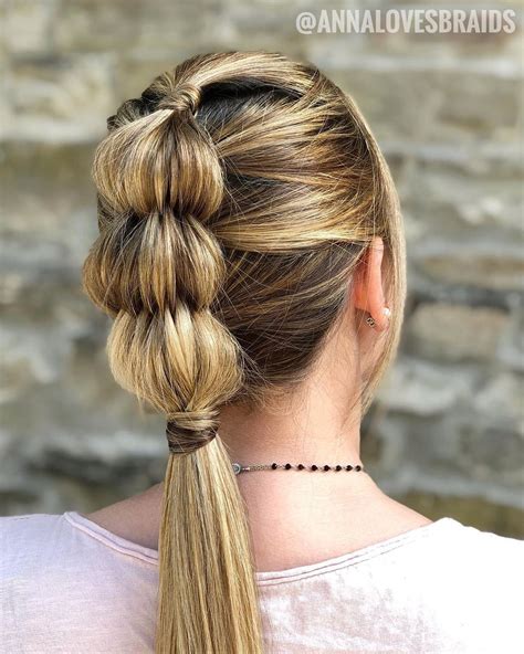 Bubble Braid Hairstyle Short Hair at Joseph Gilmore blog