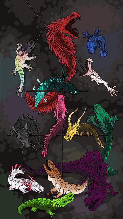 Rainworld Lizards by BlueSpark25 on DeviantArt
