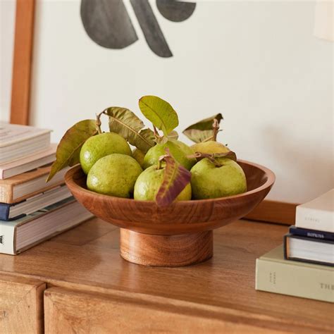 Wooden Fruit Bowl for Dining Table & Kitchen Decor – Furnisquare