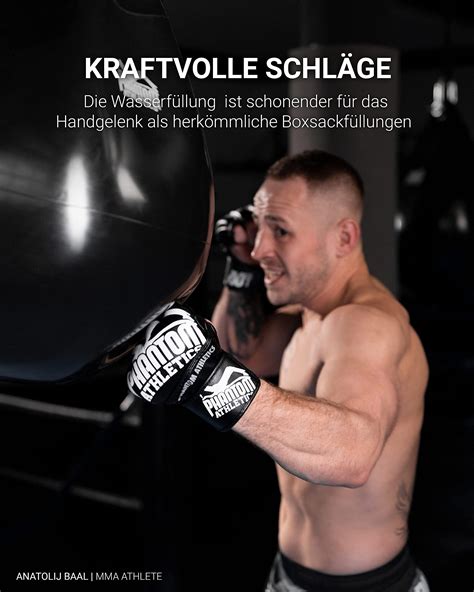 Buy Phantom Athletics Boxing Bag - Water Fillable - Boxing Punching Bag ...