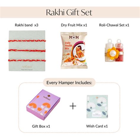 Red and Golden Braided Rakhi Gift Set Of 3 Online - Premium Gift Hamper ...
