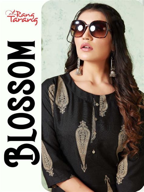Rung Tarang Blossom Casual Wear Kurti With Bottom Collection