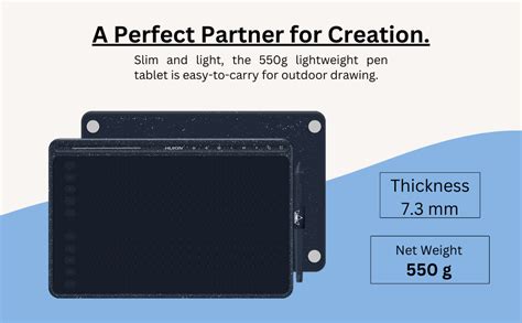 Amazon.in: Buy HUION HS611 Digital Graphic Drawing Pen Tablet | Android ...