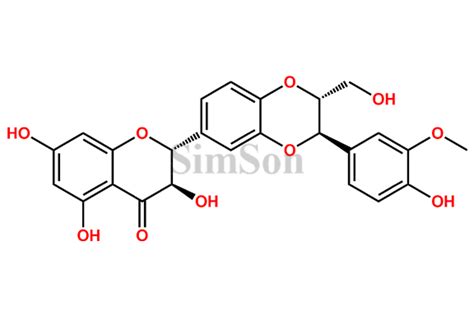 Silybin,mixture of A and B | CAS No- 802918-57-6 | Simson Pharma Limited