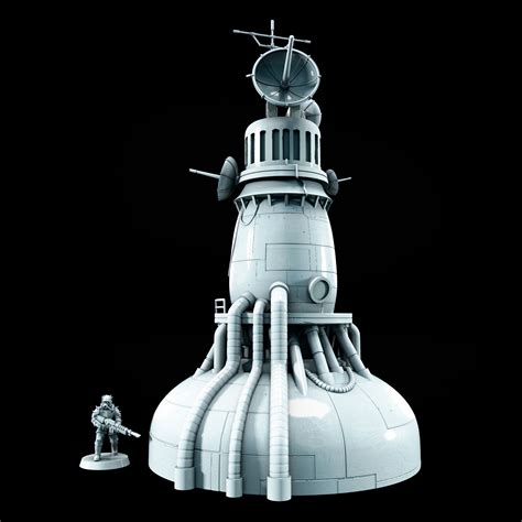 🎲 Trench Crusade - Synod Tower V1・ STL File for 3D printing・Cults