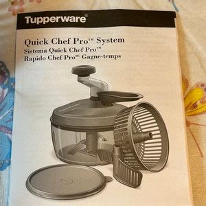 Image result for Instructions On How to Use Tupperware QuickPro