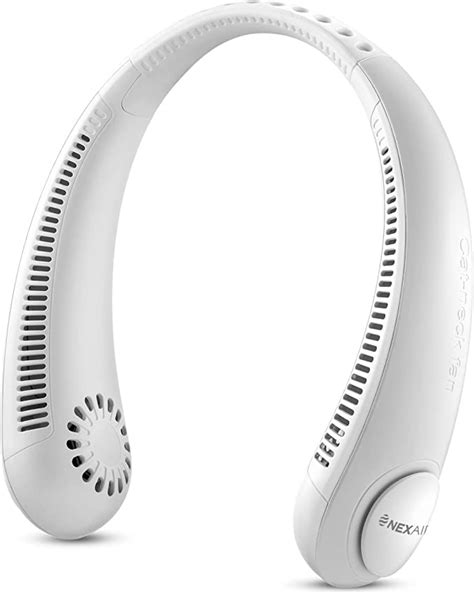 YOGIMOONI Portable Neck Fan, Hands Free Bladeless Fan, 1800 mAh Battery ...