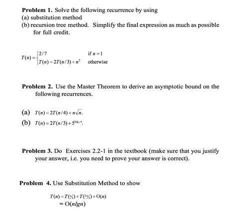 Image result for Solving Recurrence Relation Using Substitution in Maths