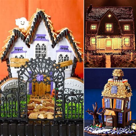 Haunted Gingerbread Houses | Halloween | POPSUGAR Food
