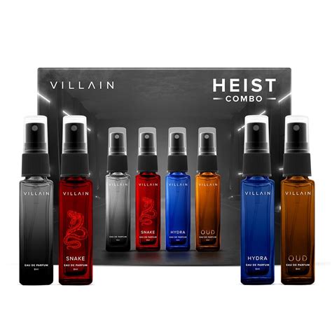 Buy Villain Heist Luxury Perfume Gift Set for Men | Long Lasting Woody ...