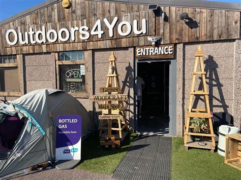 Camping season launch event!, Outbuilding behind Ladkins Factory ...