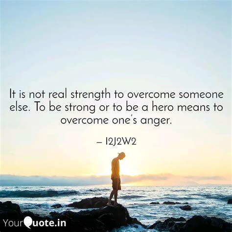 It is not real strength t... | Quotes & Writings by Irfan Jan | YourQuote