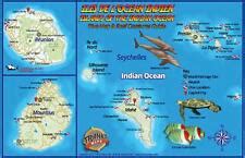 Indian Ocean Islands Dive Map & Coral Reef Creatures India | Ubuy