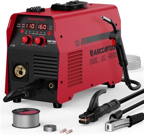 FEMEROL 200A MIG Welder,4 in 1 Gas MIG/Gasless Flux Core/Stick/Lift TIG Multi-process Welding ...