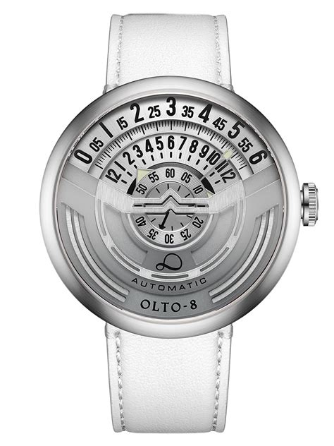 Buy OLTO-8 Men Infinity I Silver Automatic Watch - IF1-S1311 at Amazon.in