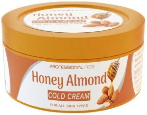 PROFESSIONAL FEEL Honey & Almond Cold Cream (200 Gm) Moisturises and ...