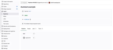Image result for GitLab Tests
