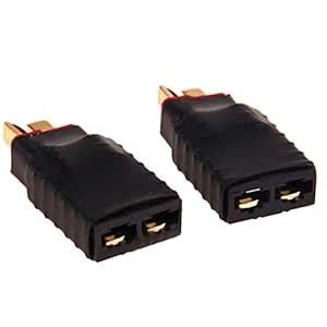 PRAV® Connector Adapters Adapter Battery Replacement 2pcs Wireless ...