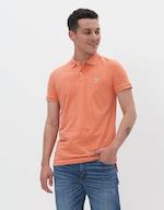 Buy American Eagle Men Orange Slim Fit Flex Polo Shirt Online