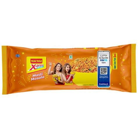 Wai Wai X-Press Noodles - Masti Masala, 6 In 1, 330 g – Fetch N Buy