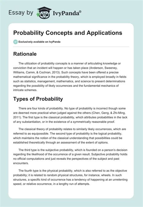 Image result for Probability Applications