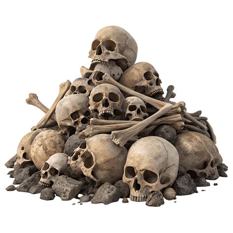 Lots Of Human Bones And Skulls Heap, Lots Of Human Bones, And Skulls ...