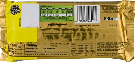 Mini Twix Nutrition Facts - Nutrition Ftempo