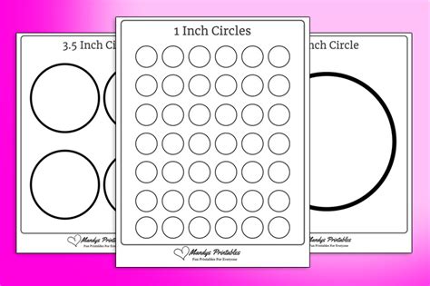 Circle Printable 的图像结果