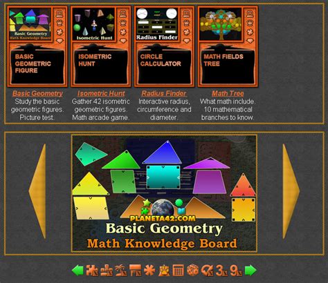 Image result for Math Games Geometry