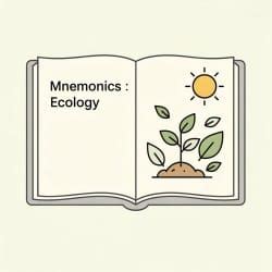 Mnemonics Ecology - Environment for UPSC CSE PDF Download