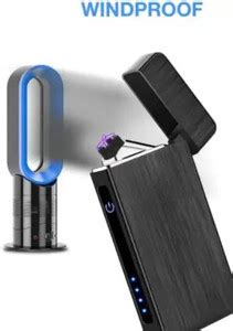 SYARA ODG_408B_Arc Cigarette Lighter Battery Indication Touch Screen ...