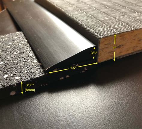 Rubber Floor Transition Reducer Piece – FUJI Mats