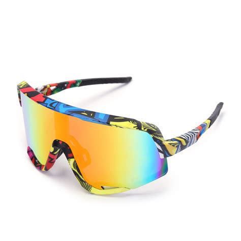 Nexis | Multi Colour/Texture Large Full Rim Shield Sports for Men & Wo