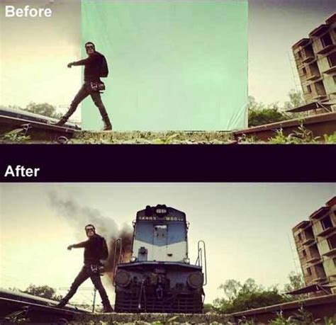 15 Before After VFX Scenes From Bollywood Movies That Will Leave Your ...