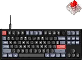 Keychron V3 Wired Custom Mechanical Keyboard Knob Version, TKL QMK/VIA ...