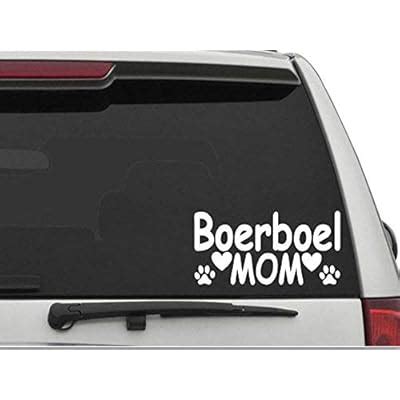 DECALS USA Boerboel Mom Decal Sticker for Car and India | Ubuy