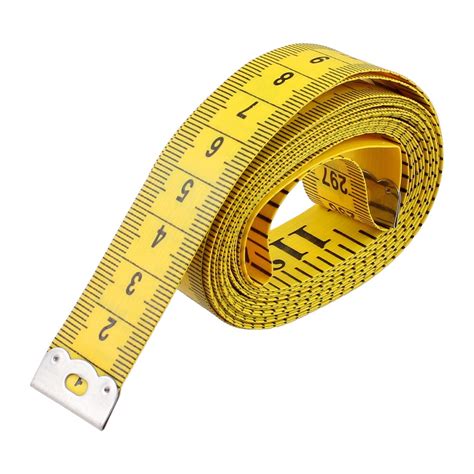 Uxcell 10-Foot Soft Fiberglass Tape Measure, Metric/Inches, for Body ...