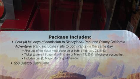 Disneyland 4 Day Park Hopper Tickets $259.99! Plus a FREE $50 Costco ...