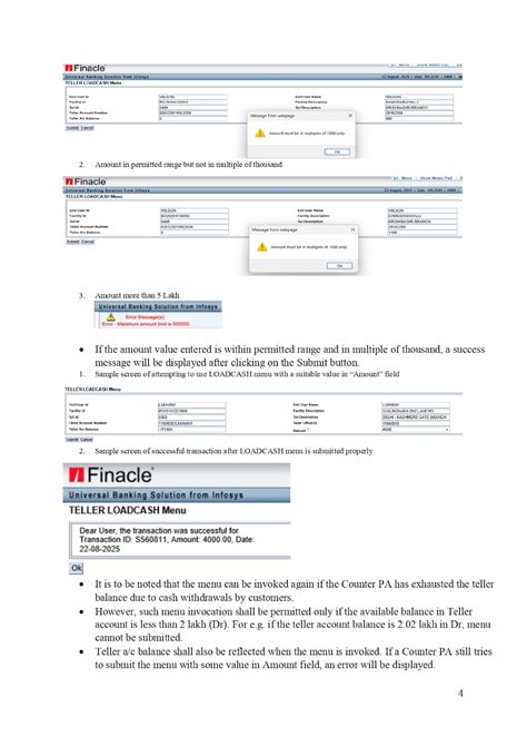SOP- Enabling Counter PA end users to undertake cash transactions in ...