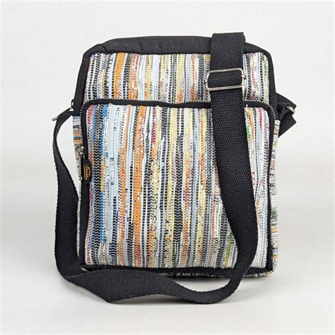 Upcycled Handcrafted Cross Body Sling (CBS0126-003) PS_W – reCharkha ...