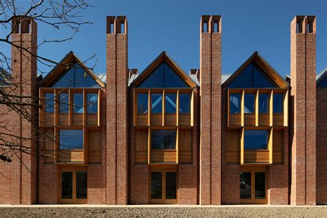 Exposed Red Brick Façade and Cross Laminated Timber Inform Magdalene ...